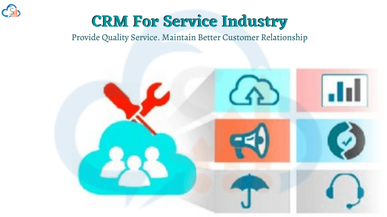 Service industry crm