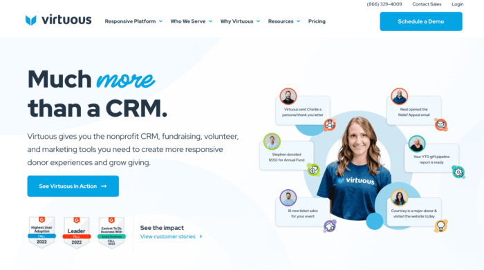 Non profit crm software